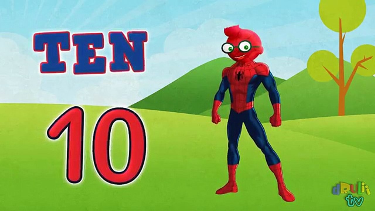 Counting from 1 to 20 with Cartoon charers and Superheroes | Easter Surprise Eggs