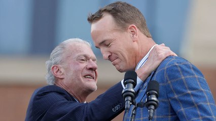 Jim Irsay unveils Peyton Manning statue