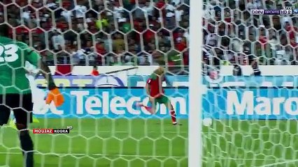 ملخص اهداف مباراة المغرب والغابون [3 0 [شاشة كاملة ] تصفيات كأس العالم