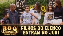 Filhos do elenco fazem parte do júri