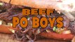Po Boy Beef Sandwich grilled by the BBQ Pit Boys