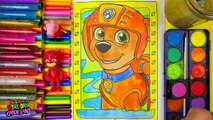 Coloring Paw Patrol Zuma Colouring Pages for Kids | Paw Patrol Coloring Book