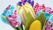 3 вида тюльпанов своими руками. Как сшить цветы из ткани - мастер-класс для новичков.