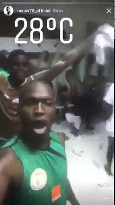 (VIDEO) La joie de Mbaye Niang après la victoire des lions!