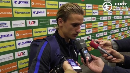 La réaction d'Antoine Griezmann