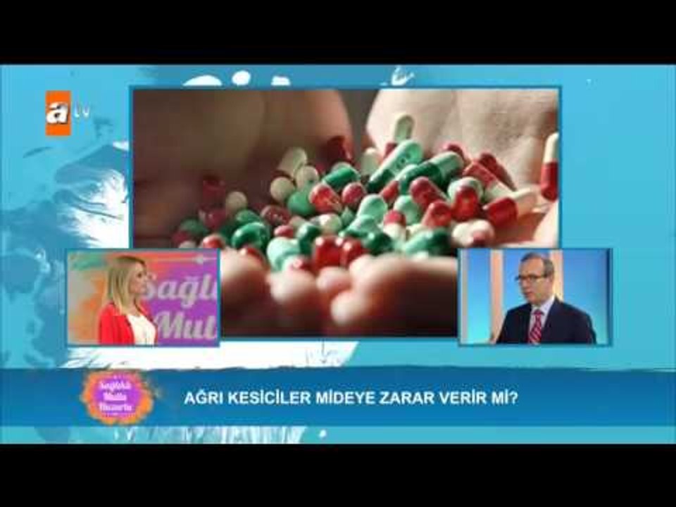 Ağrı kesiciler mideye zarar verir mi? - Sağlıklı Mutlu Huzurlu 100. Bölüm - atv