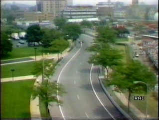 GP Stati Uniti 1986: Sorpassi di ARN ad ALB, di NPI a MAN e LAF e di ASE a NPI e LAF e pit stop di PRO e BOU