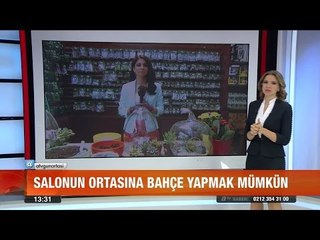 Salonun ortasına bahçe yapmak mümkün - atv Gün Ortası