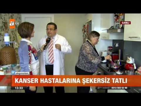 Kanser hastalarına şekersiz tatlı - atv Gün Ortası