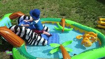 POOL DAY!!!! Running in sprinklers & Finding Dory! 6.29.2016 | BinsToyBin Daily Vlogs