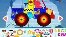 Truck Driver Monster Truck : Dinosaur Cars Cartoons - Car Driving for Children | Videos for KIDS