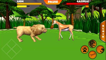 Safari Arena: Animal Fighter #3 - Lion, Hippopotamus | Eftsei Gaming