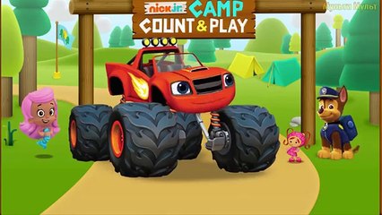 Paw Patrol Camp Count & Play | BUBBLE GUPPIES Nick Jr | Paw Patrol Bubble Guppies