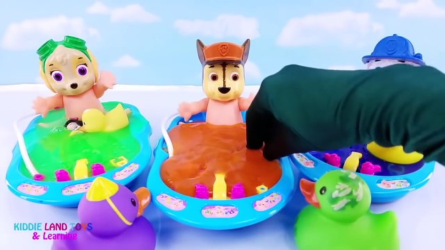 Paw Patrol Baby Doll Potty Training and Feeding Clay Slime Bath Superheroes Shimmer & Shine Crayons