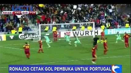 Bertamu ke Markas Andorra, Portugal Menang 0-2