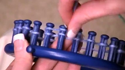 How to make slippers with a round knitting loom
