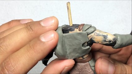 ★ Como hacer un depredador de plastilina 2/2 How to make a predator with clay