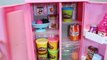 Play Doh Ice Cream Maker & Food Refrigerator, Playdough Toys. 플레이도우 아이스크림 만들기 냉장고 와 뽀로로 장난감