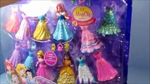 NEW Disney MagicClip Frozen Elsa Snow White Sleeping Beauty Belle Princess Tiana Ariel Dolls