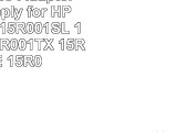 BTExpert AC Adapter Power Supply for HP 15R001SIA 15R001SL 15R001TU 15R001TX 15R002EE
