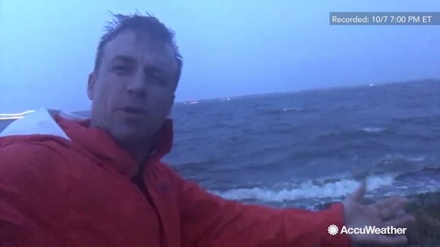Reed Timmer reports from Mississippi as storm surge rises from Nate
