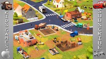 Little Builders - Trucks, Cranes & Diggers | Construction Game - Cartoon for Children