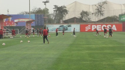 La selección peruana se prepara con toda su artillería para el decisivo partido con Colombia