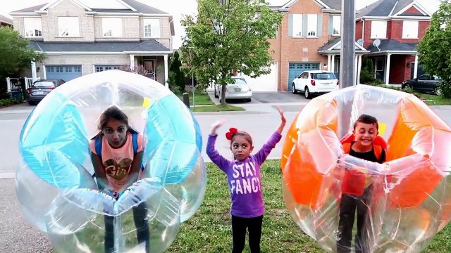 BUBBLE WRAP BALL CHALLENGE EXTREME! Family Fun Activities Mommy vs Bad Kids 2