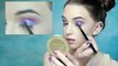 Pink & Purple Glitter Eyes + White Eyeliner Makeup Tutorial