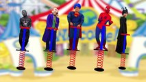 10 Minutes Learn Colors for Kids Finger Family Song Nursery Rhymes Superhero Xylophone Body Paint