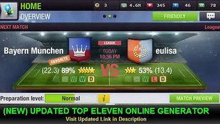 Top Eleven Hack tool Get Tokens and Cash [HOT RELEASE]1