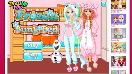 Frozen Bunk Bed Girl Game For Girls Children.
