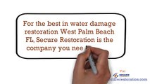 water damage restoration West Palm Beach