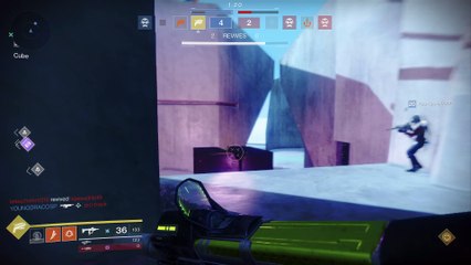 Destiny 2 Competive Crucible Last Guardian Golden Gun Clutch Win