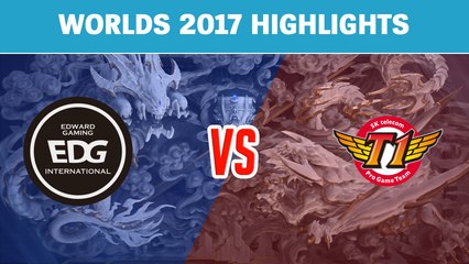 Highlights: EDG vs SKT - Worlds 2017 Group Stage