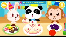 BABY PANDA GAME INCLUDES CUTE BABY BIRTHDAY, BABY CRIES AND MAKING COOKIES - BABY GAME