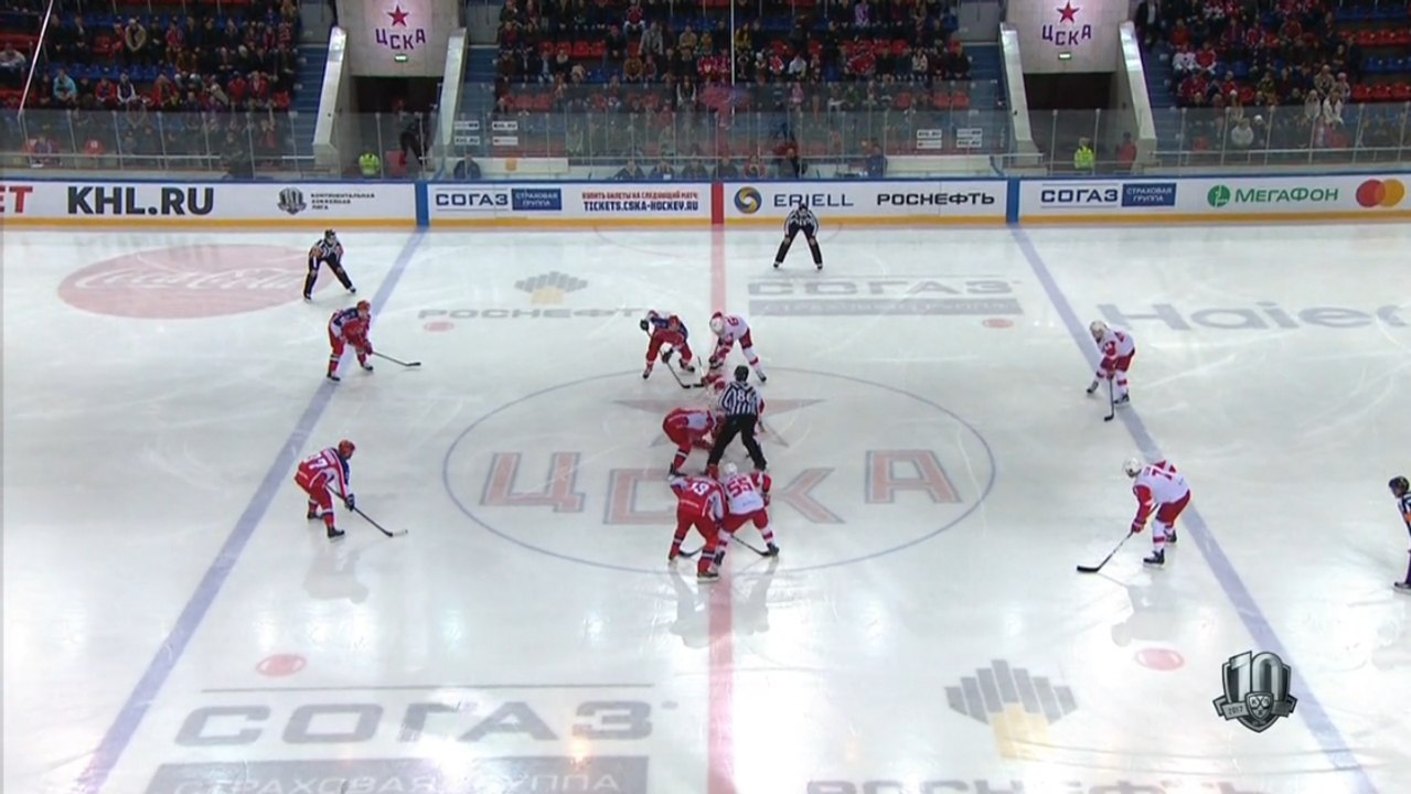 KHL - CSKA Moscow vs. Spartak Moscow - 07.10.2017