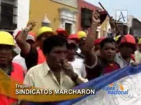 SINDICATOS MARCHARON - TRUJILLO