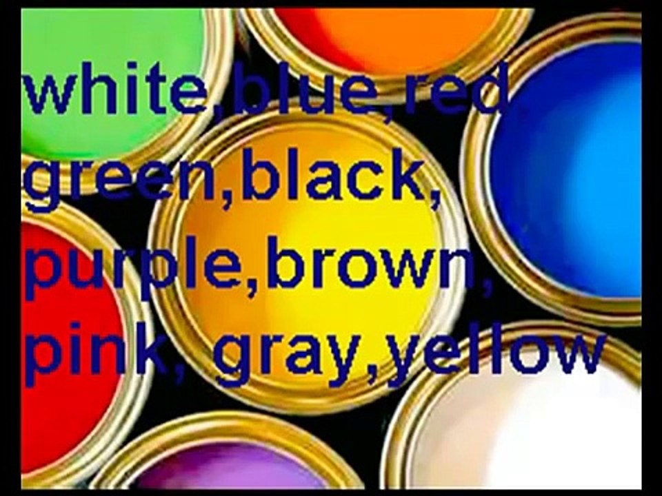 VIDEO CANCION INFANTIL DE LOS COLORES EN INGLÉS PARA NIÑOS NIÑOS Y JÓVENES NURSERY RHYME VIDEO