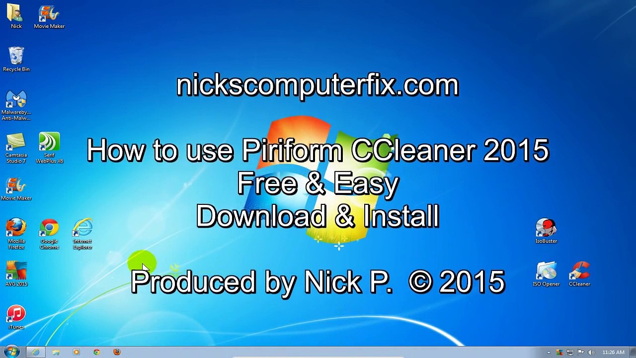 How to use CCleaner tutorial - Free and Easy
