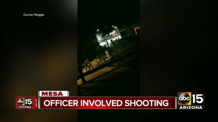 Authorities investigating officer-involved shooting in Mesa