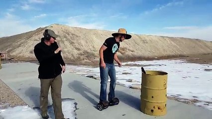 Hoverboard Shooting Drill - Extremely Practical
