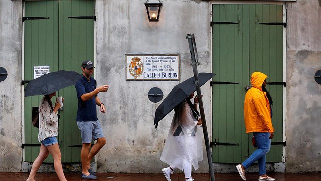 Hurricane Nate makes landfall in USA