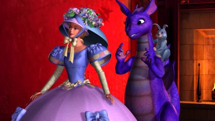 Barbie as Rapunzel -  Creating dresses with the magical paintbrush| ABC Baby .Tv