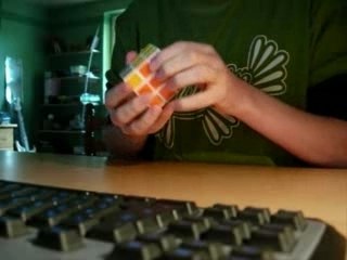 Essai de speedcubing