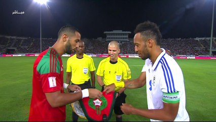 أهداف مبارة المنتخب المغربي و  المنتخب الغابوني3-0 تصفيات كأس العالم 2018 السبت 07-10-2017