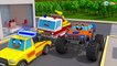 The Yellow Tow Truck in City Fun Kids Compilation Cars & Truck Stories 3D Animation cartoon children