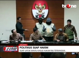KPK Tahan Ketua Pengadilan Tinggi Sulut dan Anggota DPR