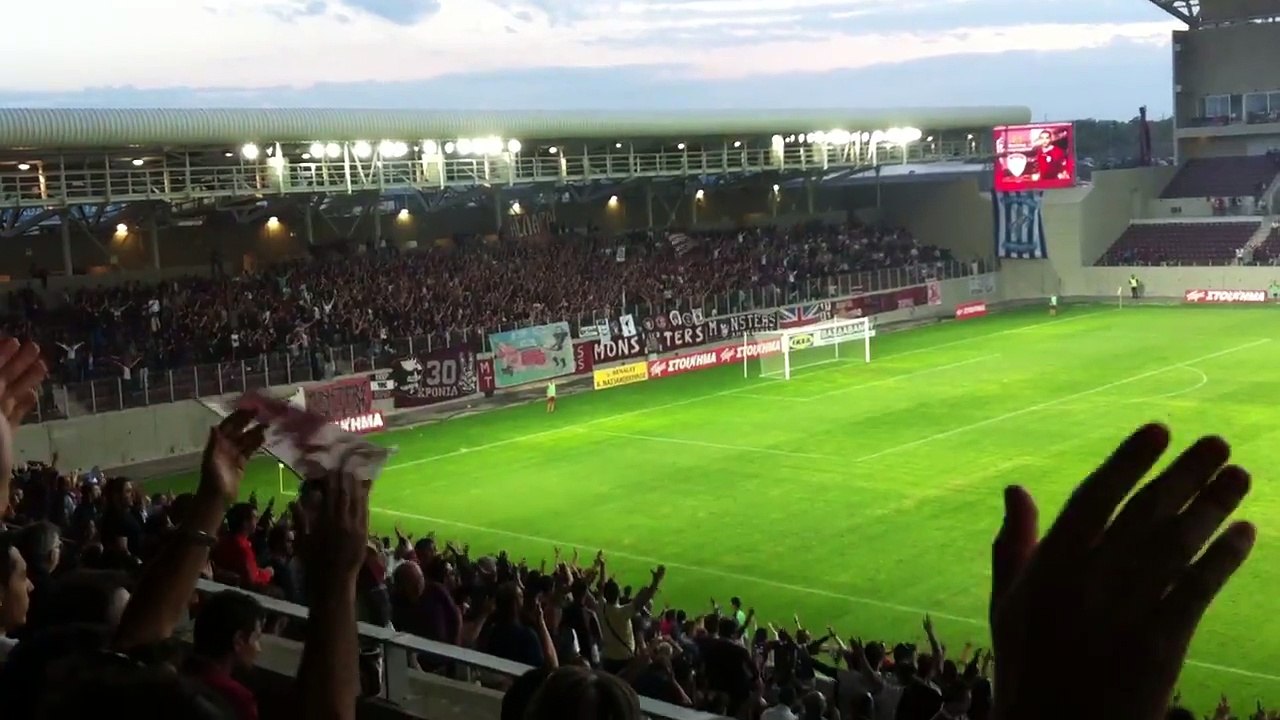 4η ΑΕΛ-Ολυμπιακός Βόλου 3-0 2012-13  Ανακοίνωση ενδεκάδας της ΑΕΛ