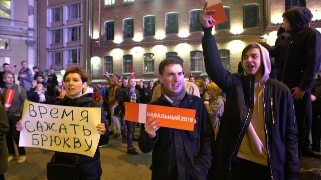 Hunderte Festnahmen bei landesweiten Anti-Putin-Protesten